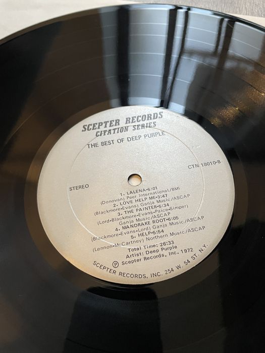 Disc vinil Deep Purple - Best of Deep Purple