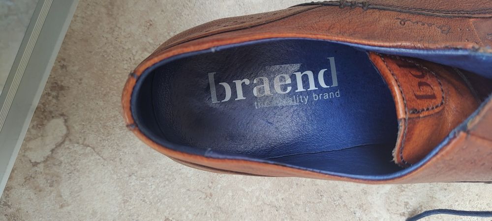 Pantofi piele  barbati