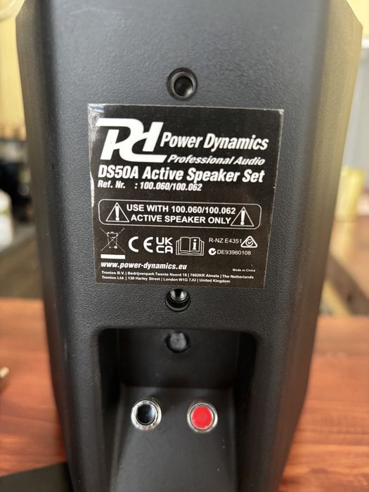 Set de 2 boxe active, Power Dynamics DS50AB