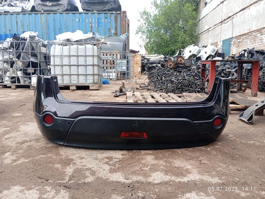 Задний бампер Nisaan Qashqai J10 рестайлинг