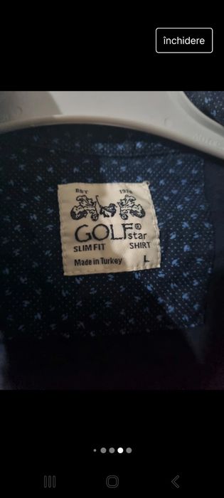 Camasa firma albastra