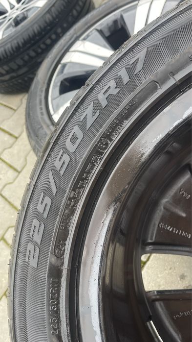 Jante 17 originale Mercedes/ cauciucuri