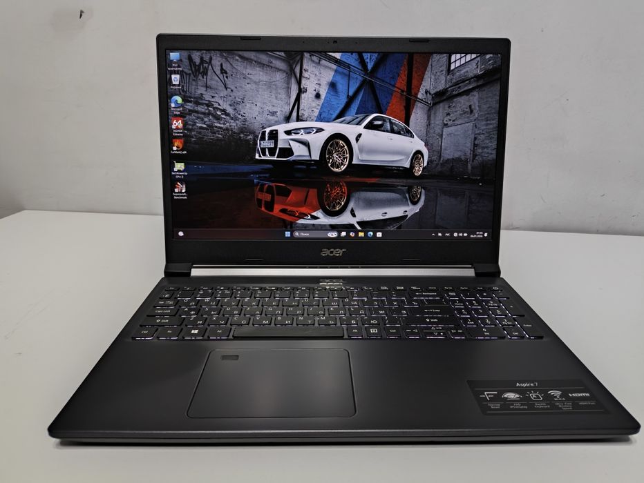 Игровой ноутбук Acer Aspire 7 (i7 9750H/16GB/GTX 1650/SSD M2 512GB)