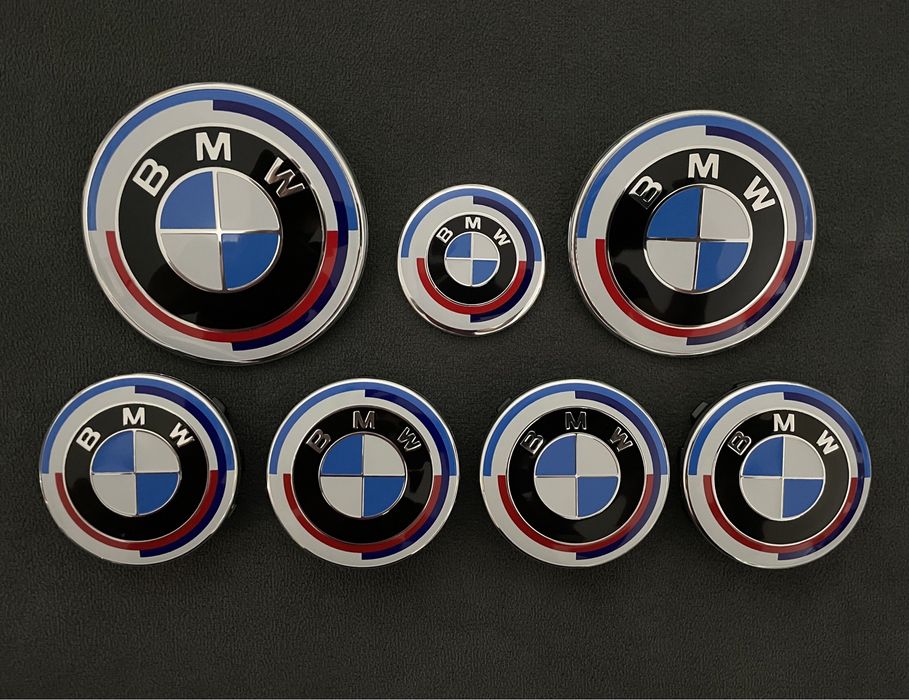 Set capace Bmw Anniversary 56 68mm Seria 3 5 6 7 E90 E60 F10 X5 X6 3