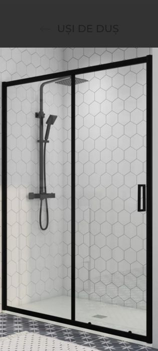 Ușa de duș NOUA glisantă