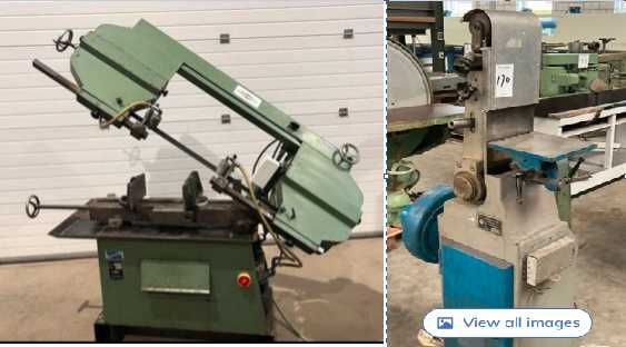 Vand atelier confectii metalice ,ferastrau cu banda  ,prese debitat profile ,masini filetat  ,masini slefuit  diferite marimi