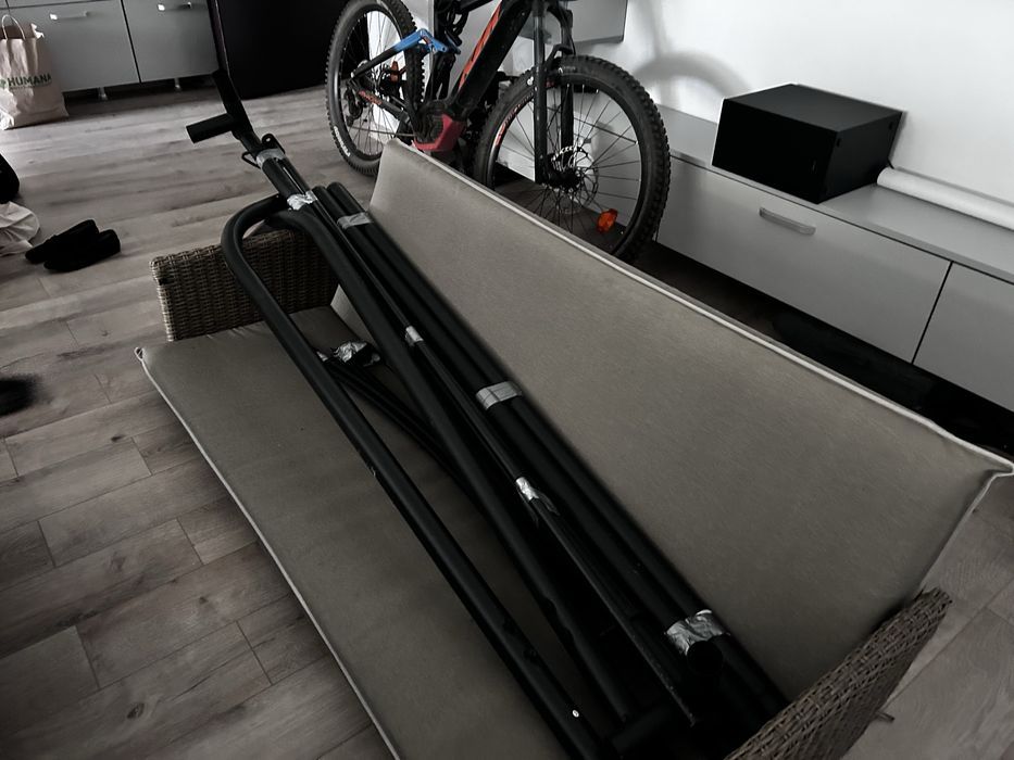 Leagăn balansoar de balcon/terasă – 3 locuri