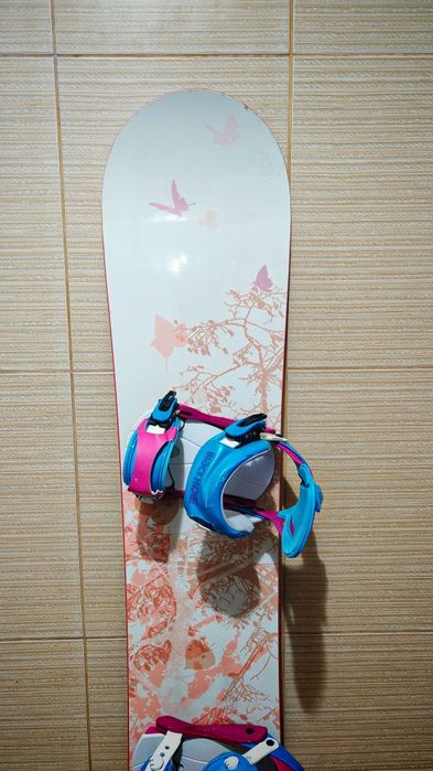 Placa snowboard 148 cm -legaturi boots burton