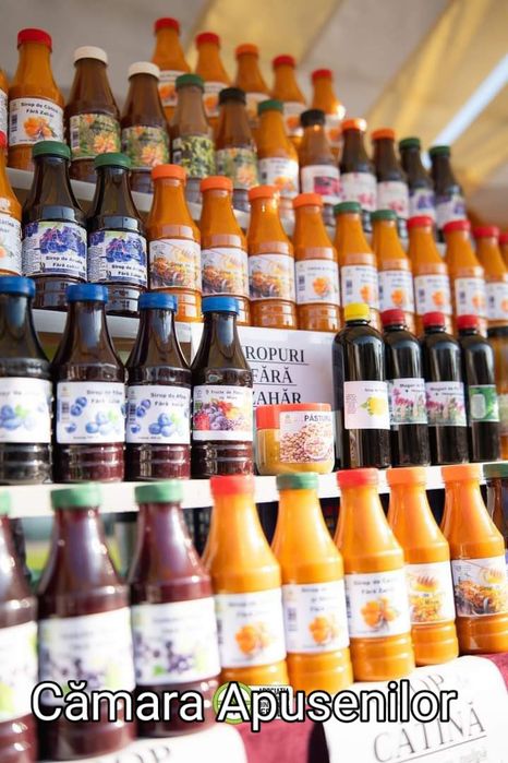 Siropuri Natural Presate la Rece: Cătină, Aronia, Coacăze negre, Afine