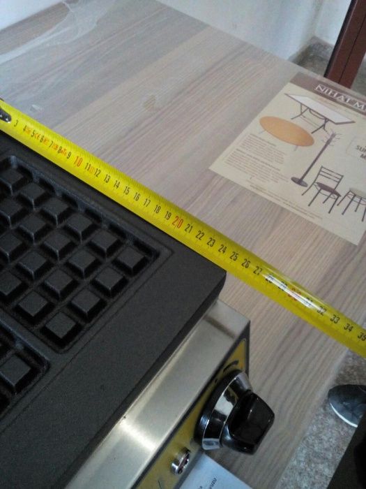 Гофретник ® електрически професионслен единичен и двоен