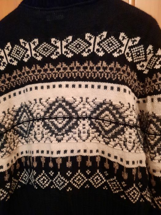 Pulover bărbătesc cu model norvegian mărimea 48