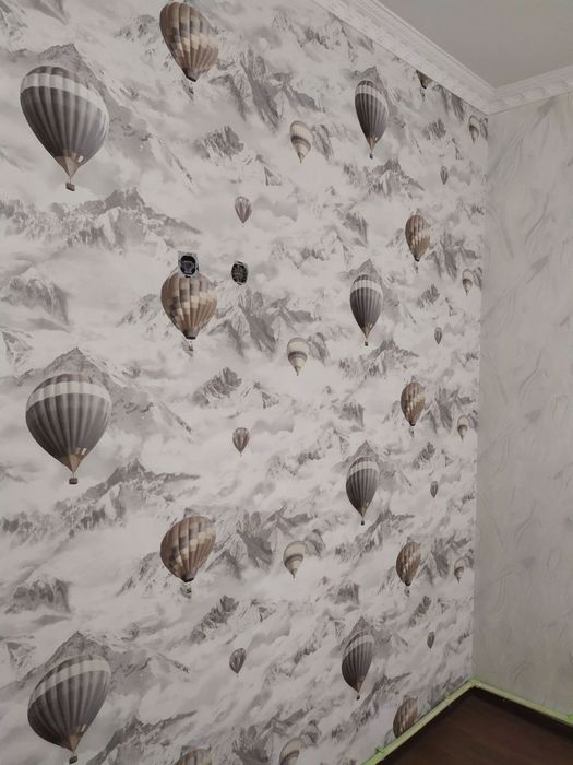 Обой ёпиштириш 25мингдан