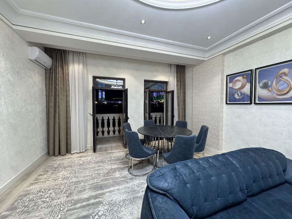Tashkent City Аренда премиум апартамент 120m вид на парк 100%