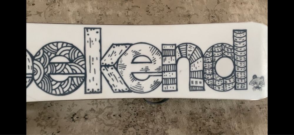 Сноуборд / Snowbord “Weekend” limited eddition