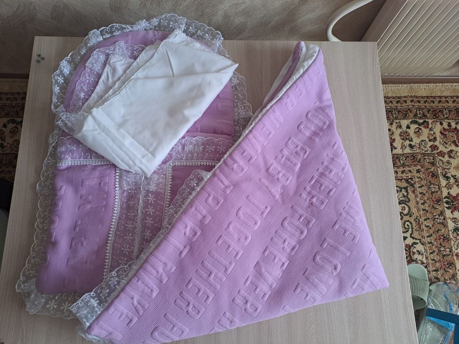 Детский конверт с одеялом