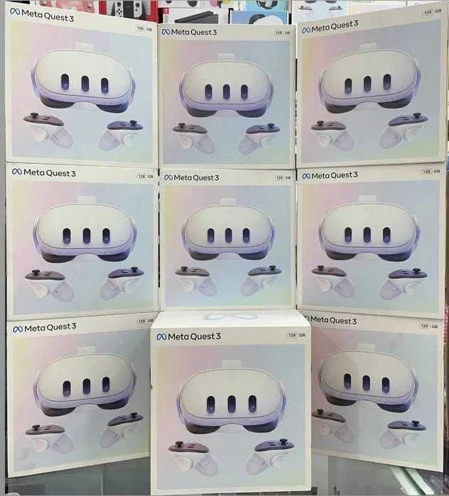 Новые VR Очки Meta Quest 3 Original! Ассортимент! Бесплатная Доставка!