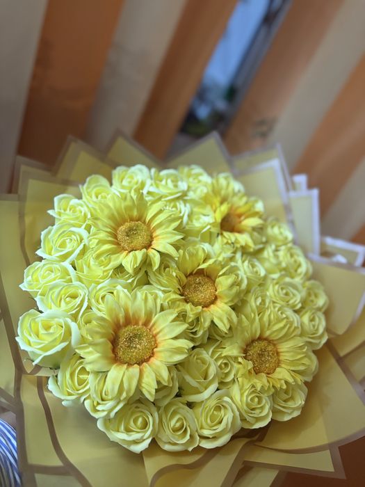 Buchete din flori de sapun