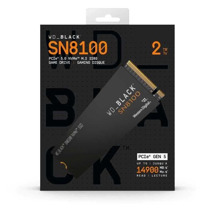 SSD Western Digital Black SN8100 2TB M.2 2280 NVMe PCIe 5.0