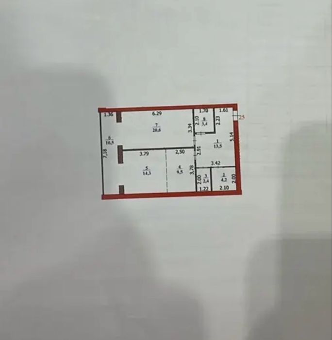 Продам евродвушку 78,4 кв/м