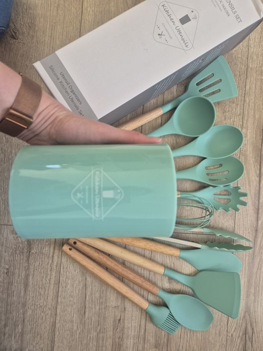 Set ustensile de bucătărie din silicon