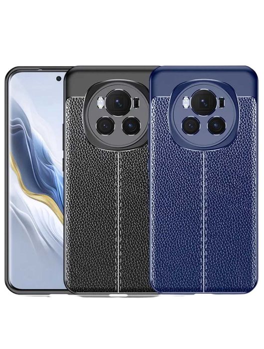 Husa Premium Antisoc model tip Piele pt Honor Magic6 Lite / Magic6 Pro