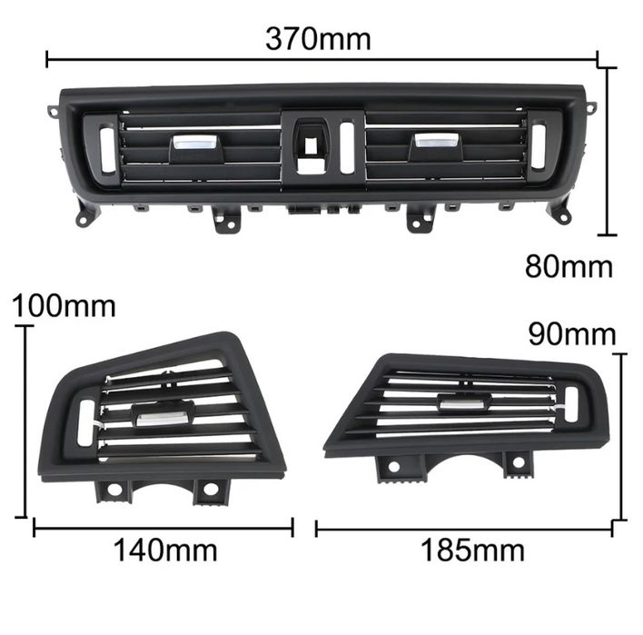 Grila AC Ventilatie Bmw F10 F11 Negru