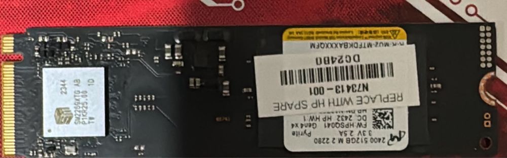 Ssd m2 NVME 512gb