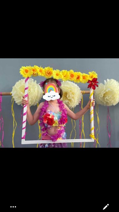 Costum hula party hawai