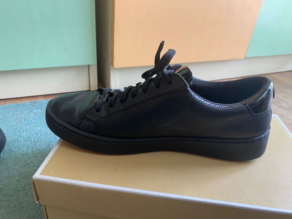Черни Кецове Michael Kors, кожени, номер IT 38, US8M, носени