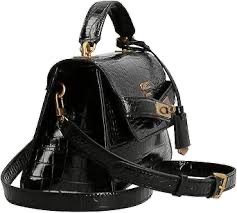 Guess Enisa Top Handle Flap в чёрном цвете