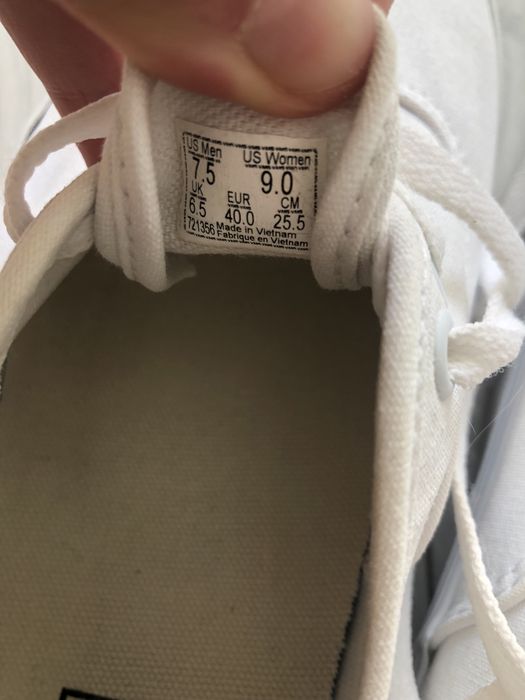 Vans Platform бели, 40 номер