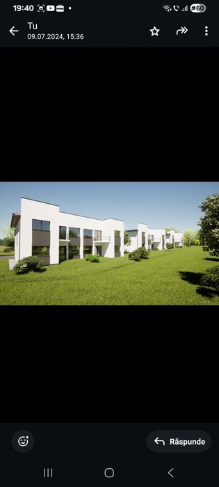 Vand apartament cu teren  str merilor 108000 plus tva