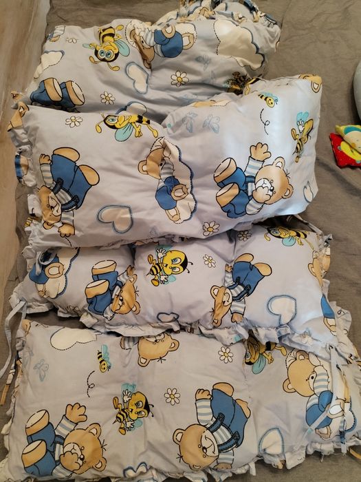 Бебешко гнездо с две лица и цип + подарък обиколник