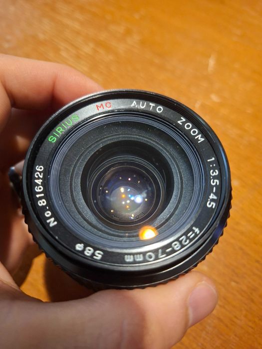 Obiectiv Sirius 28-70 mm 3.5-4.5 M42