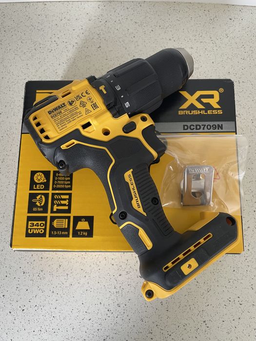 DeWALT DCD709 XR.  Filetanta / Masina de Gaurit si Insurubat  Original Nou !