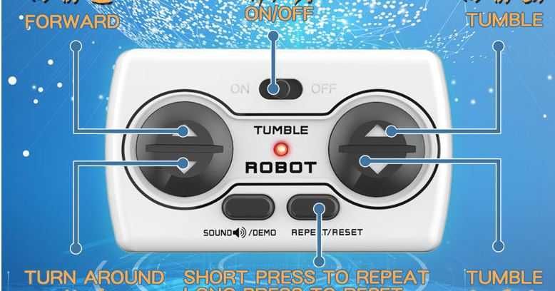 Потрясающий Робот Stunt Dinotank на радиоуправлении. Дино танк, трюки