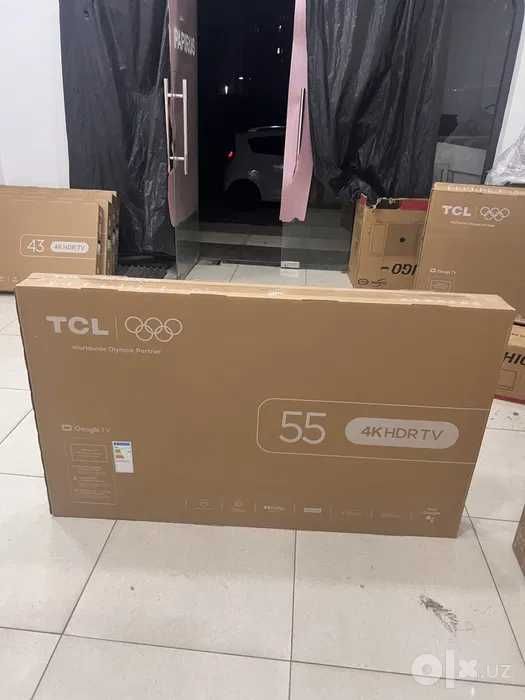Телевизор TCL 55V6C HDR 4K GoogleTV Доставка Бесплатно 24/7 установка