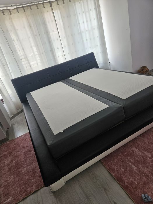 Pat 180x200cm cu saltele