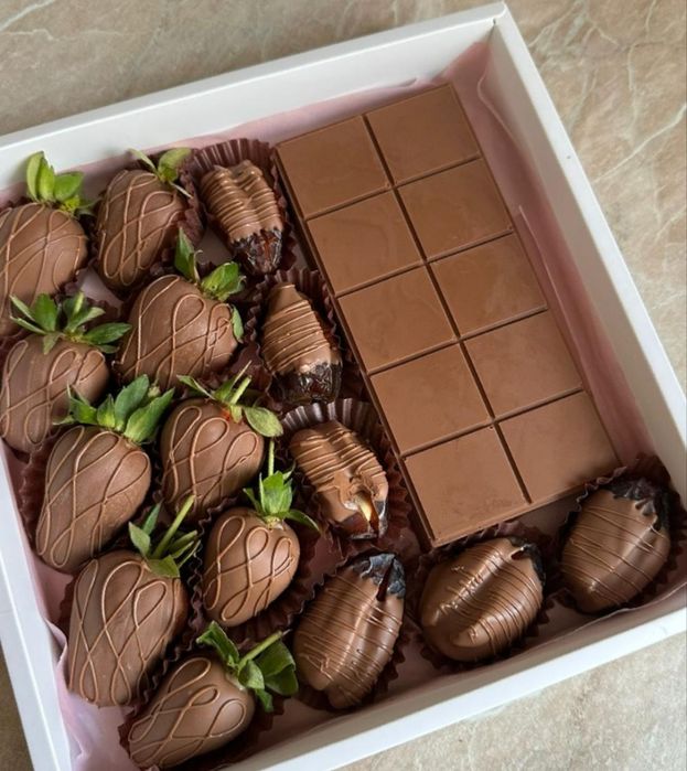 Клубника в шоколаде Подарок