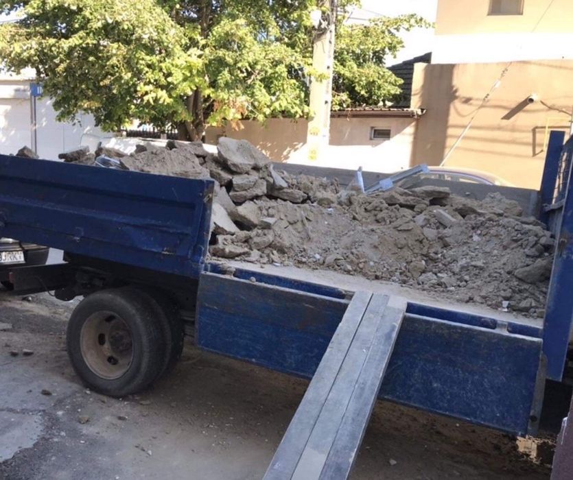 Transport moloz ieftin rezid