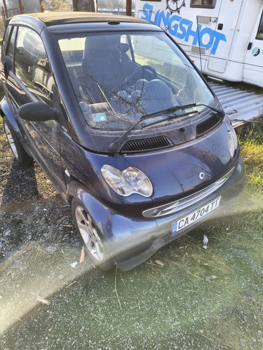 Смарт кабрио бензин 2005г. 3500лв