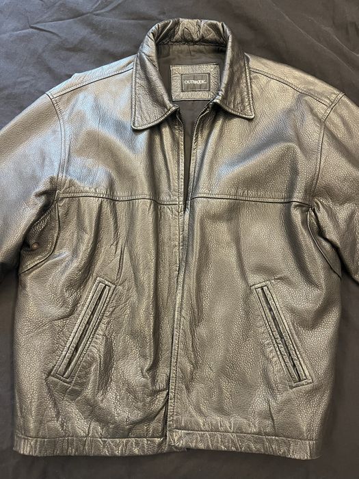 Geaca piele naturala barbat