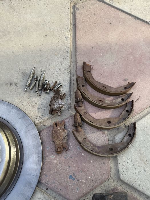 Задние тормозные диски на bmw e39