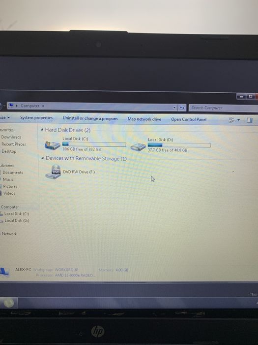 Leptop hp in stare de functionare