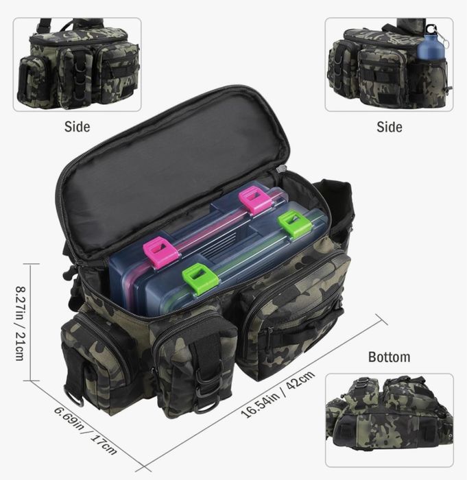 Водоустойчива чанта за спининг риболов Daiwa добър избор за риболова