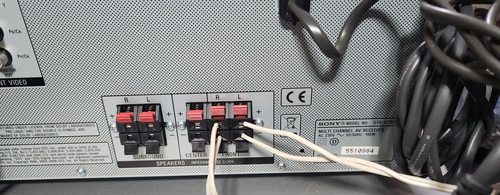 Sistem Sony cu dvd player și telecomandă