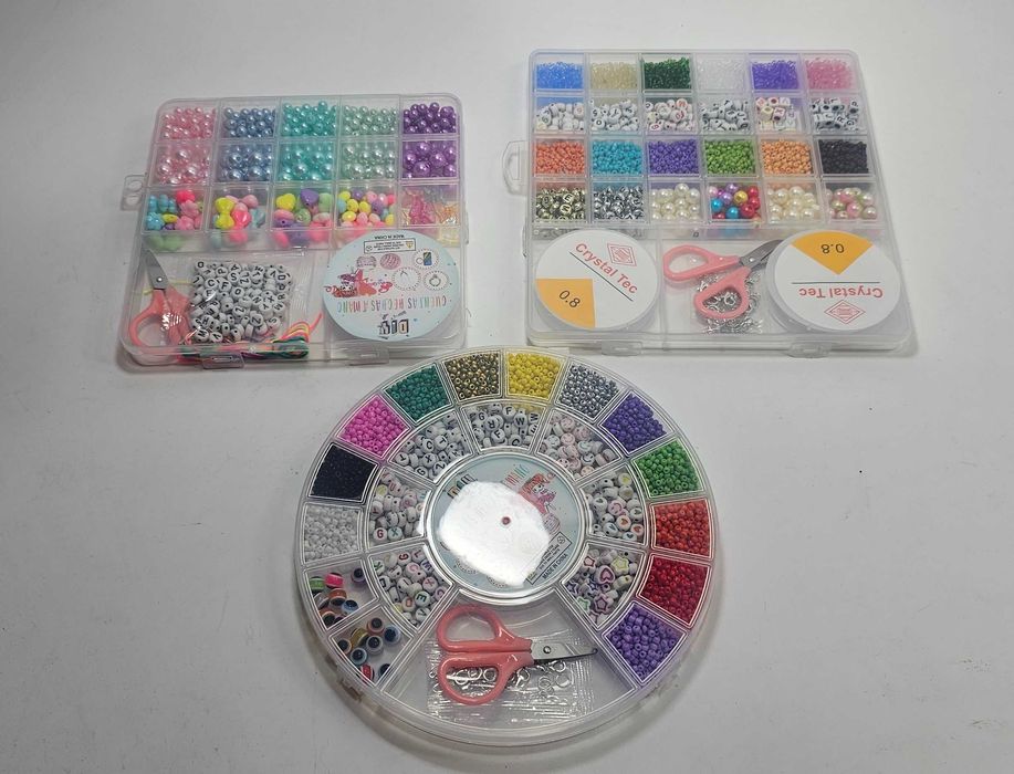 ТОП! DIY Налични нови 5 модела комплекти с мъниста за гривни и накити