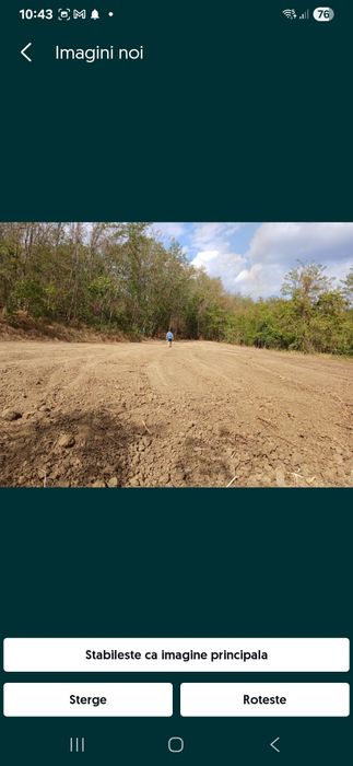 Teren intravilan + extravilan 1540 mp, langa Primaria Stefanesti