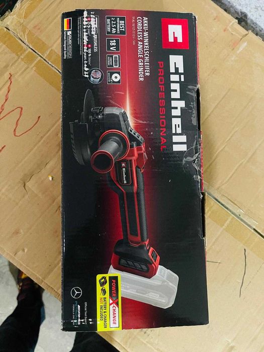Polizor unghiular fără fir Einhell - Power X-Change, TP-AG 18/125 CE Q Li, Solo