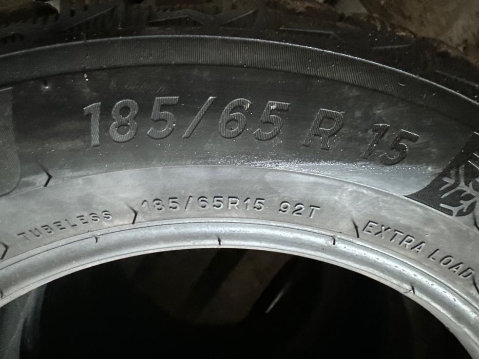 Продается зимние шины Michelin 185/65 R 15